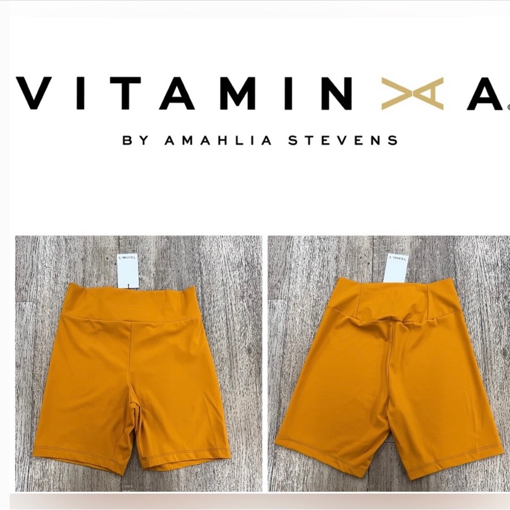 🧡NEW VITAMIN A NOVA BIKER SHORTS